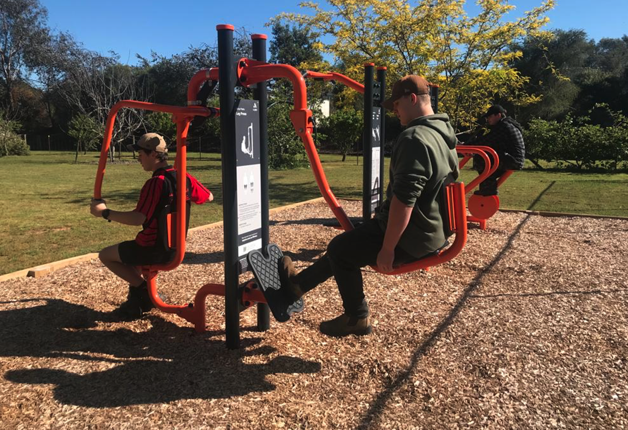 Featured image for “New gym equipment at Borinya, Wangaratta Vic”